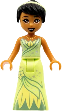 LEGO Disney Tiana Round Beaded Necklace Minifig dp065