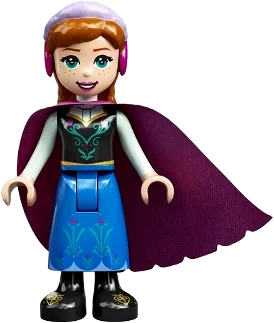 LEGO Disney Anna Blue Skirt Minifig dp135 SetDB