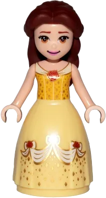 LEGO Disney Belle Dress with Red Roses  Minifig dp155