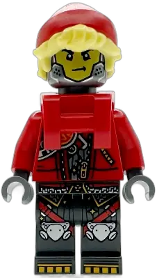 LEGO DREAMZzz Cooper Robot with Red Cap and Neck Bracket
