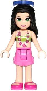 LEGO Friends Emma Dark Pink Shorts • Minifig frnd204 • SetDB