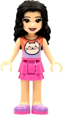 LEGO Friends Emma Micro Doll • Minifig frnd474 • SetDB LEGO Friends Emma Micro Doll • Minifig frnd474 • SetDB