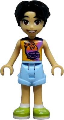 LEGO Friends Niko Bright Light Orange Sleeveless Shirt
