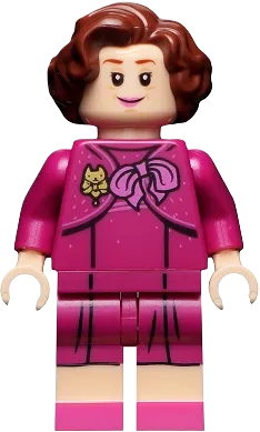 LEGO Harry Potter Professor Dolores Umbridge Magenta Dress LEGO Harry Potter Professor Dolores Umbridge Magenta Dress