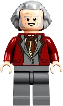 LEGO Harry Potter Garrick Ollivander Dark Red Jacket