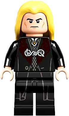 LEGO Harry Potter Lucius Malfoy Black Robe • Minifig hp255