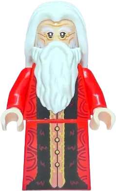 LEGO Harry Potter Albus Dumbledore Red Robe • Minifig hp525