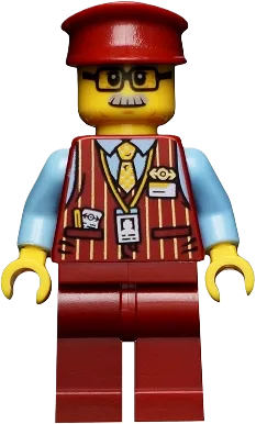 LEGO Hidden Side Douglas Elton / El Fuego Coveralls with Hair