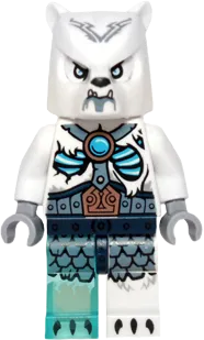 LEGO CHIMA Ice Bear Warrior 2 Minifig loc120 SetDB