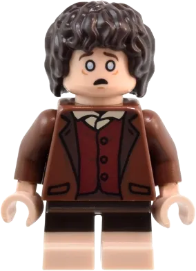 LEGO The Lord of the Rings Frodo Baggins Reddish Brown Jacket