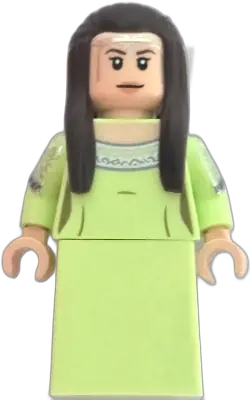 lego green dress The Lord of the Rings Arwen Yellowish All