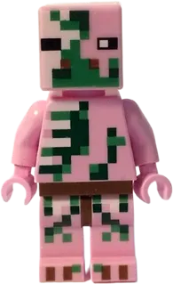 LEGO Minecraft Zombie Pigman Minifig min021 SetDB