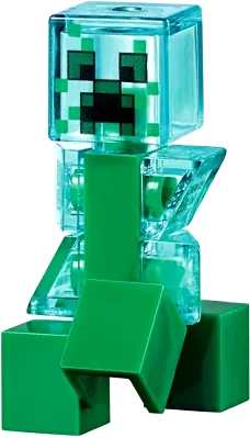 LEGO Minecraft Creeper Charged Creeper Minifig min052