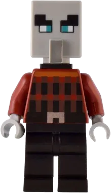 LEGO Minecraft Illager Pillager Minifig min124 SetDB