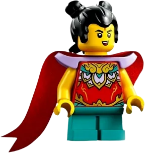 LEGO Monkie Kid Nezha Dark Turquoise Legs Short