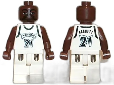 LEGO Sports NBA Antoine Walker Boston Celtics #8 (White Uniform)