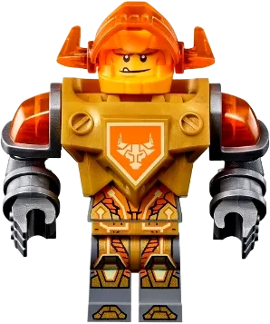 LEGO NEXO KNIGHTS Axl Trans-Neon Orange Visor