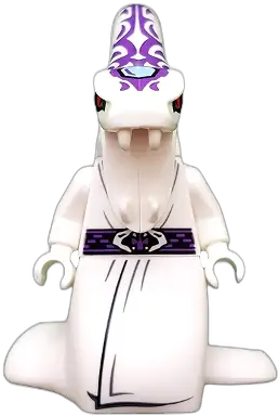 Pythro LEGO NINJAGO Pythor Chumsworth White • Minifig njo0220