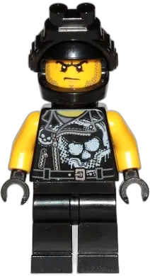 Minifigure Njo385] Mr. E - Biker Vest With Number 103- Mô Hình Chính Hãng.. I.278219511