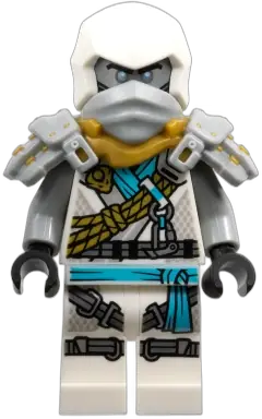 のんのん LEGO NINJAGO Zane Core, Hair • Minifig njo728 • SetDB