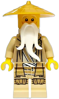 LEGO NINJAGO Wu Sensei Skybound • Minifig njo208 • SetDB