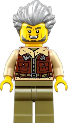 LEGO NINJAGO Twitchy Tim • Minifig njo0951 • SetDB