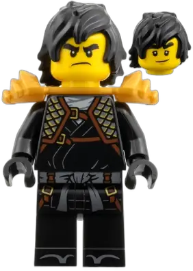 LEGO NINJAGO Cole ZX Legacy Update, Hair • Minifig njo1027 LEGO NINJAGO Cole ZX Legacy Update, Hair • Minifig njo1027