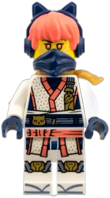 LEGO NINJAGO Sora Cat Headphones, Mask • Minifig njo1034 LEGO NINJAGO Sora Cat Headphones, Mask • Minifig njo1034