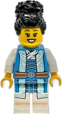 LEGO NINJAGO Euphrasia Dark Azure Robes • Minifig njo1045