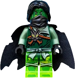LEGO Morro Black Tattered Cape • Minifig njo163 • SetDB