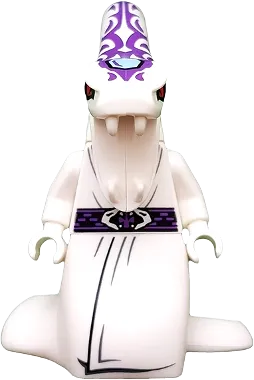 LEGO NINJAGO Pythor Chumsworth White Minifig njo220