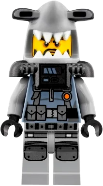 LEGO THE NINJAGO MOVIE Hammer Head Black Beard Large Knee Plates