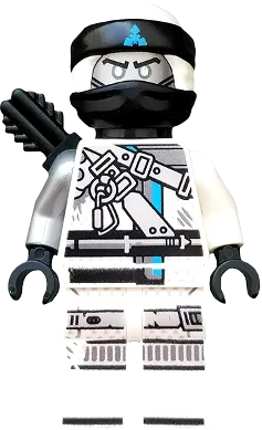 LEGO NINJAGO Zane Hunted • Minifig njo458 • SetDB LEGO NINJAGO Zane Hunted • Minifig njo458 • SetDB