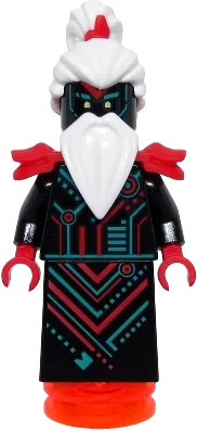 LEGO NINJAGO Unagami Trans-Neon Orange Base • Minifig njo593