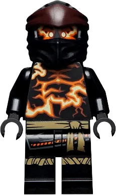 LEGO NINJAGO Cole Spinjitzu Burst Minifig njo612 SetDB