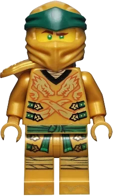 LEGO NINJAGO Lloyd Golden Ninja Minifig njo654 SetDB