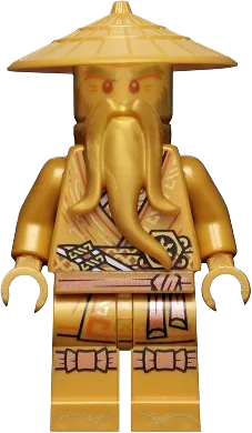 LEGO NINJAGO Wu Sensei 10th Anniversary Golden Ninja