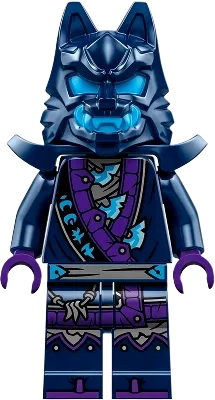 LEGO NINJAGO Wolf Mask Warrior / Wolf Mask Claw Warrior Dark Blue LEGO NINJAGO Wolf Mask Warrior / Wolf Mask Claw Warrior Dark Blue