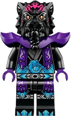 LEGO NINJAGO Lord Ras Dark Purple Armor Minifig njo862