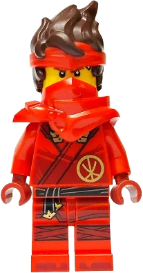 LEGO NINJAGO Kai Dragons Rising Hair Minifig njo882