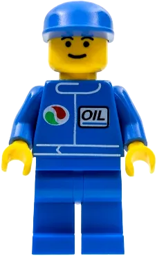 LEGO City Octan Blue Oil, Blue Legs, Blue Cap