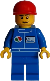 LEGO City Octan Blue Oil, Blue Legs • Minifig oct064 • SetDB