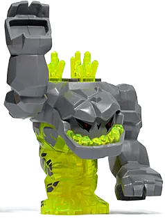 LEGO Power Miners Geolix 3 Crystals on Back Rock Monster