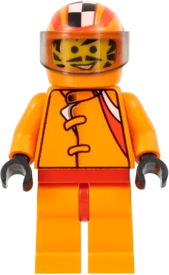 LEGO Racers Racer Driver Car 56 • Minifig rac017 • SetDB