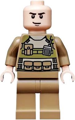 LEGO DC Colonel Hardy • Minifig sh0079 • SetDB