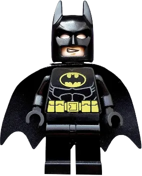 LEGO Batman Dual Sided Head Grin and Angry Face (Type 2 Cowl)