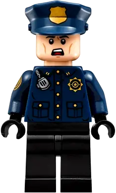 LEGO Batman GCPD Officer Male • Minifig sh0347 • SetDB