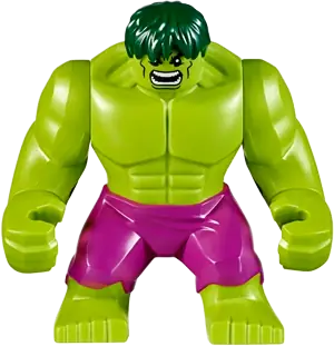 LEGO Marvel Hulk Giant Magenta Pants Minifig sh0371