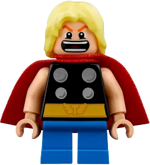 LEGO Marvel Thor Short Legs • Minifig sh0485 • SetDB LEGO Marvel Thor Short Legs • Minifig sh0485 • SetDB