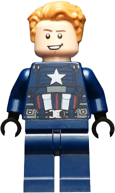 Lego captain america hair sale